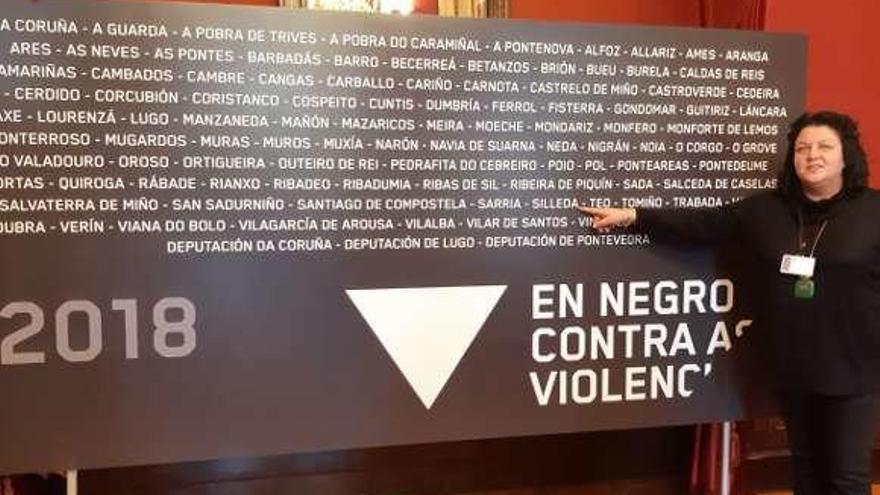 Silleda firma la adhesión a &#039;En negro contra as violencias&#039;