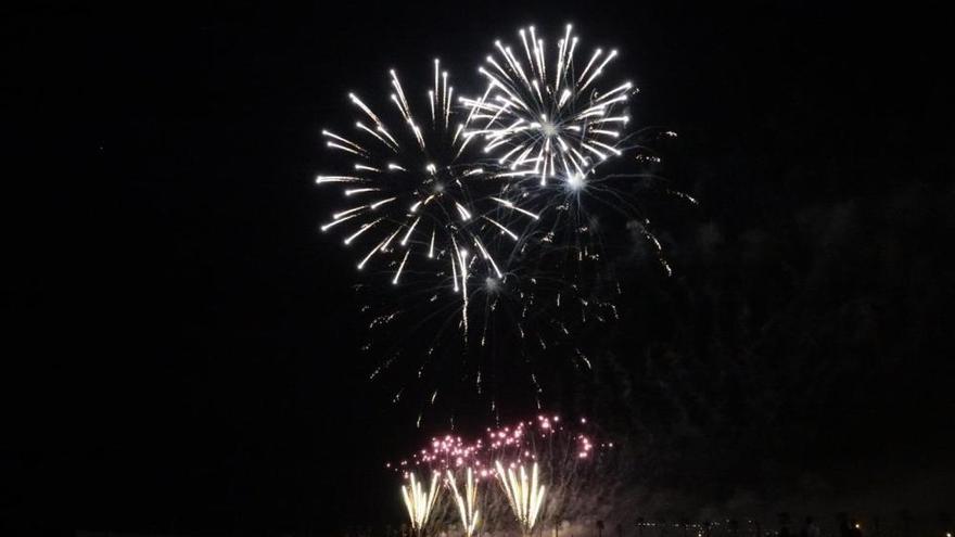 Así serán los fuegos artificiales de la Feria de Málaga