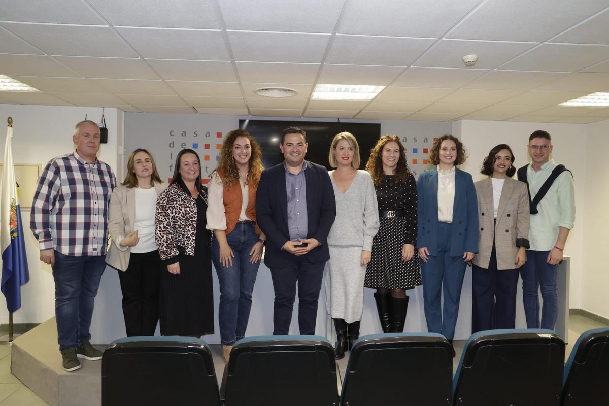 El jurado infantil de la Bellea del Foc 2025.