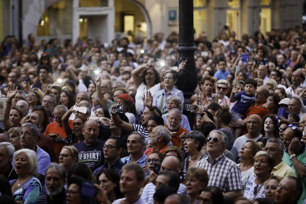 Saúl Craviotto da el pregón de la Semana Grande de Gijón