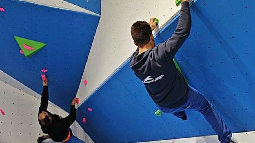 El nou &#039;boulder&#039; municipal de la Seu per a la pràctica de l&#039;escalada