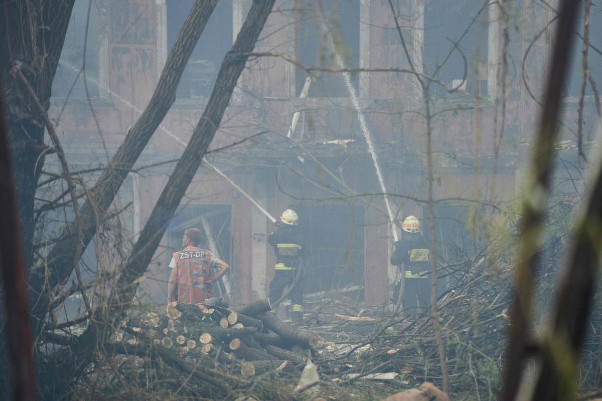 Rusia bombardea un hospital en Dnipro y causa al menos dos muertos