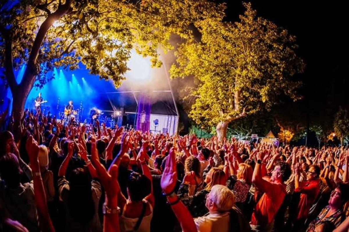 Asistentes a uno de los conciertos del Festival Nómade, en una edición pasada.