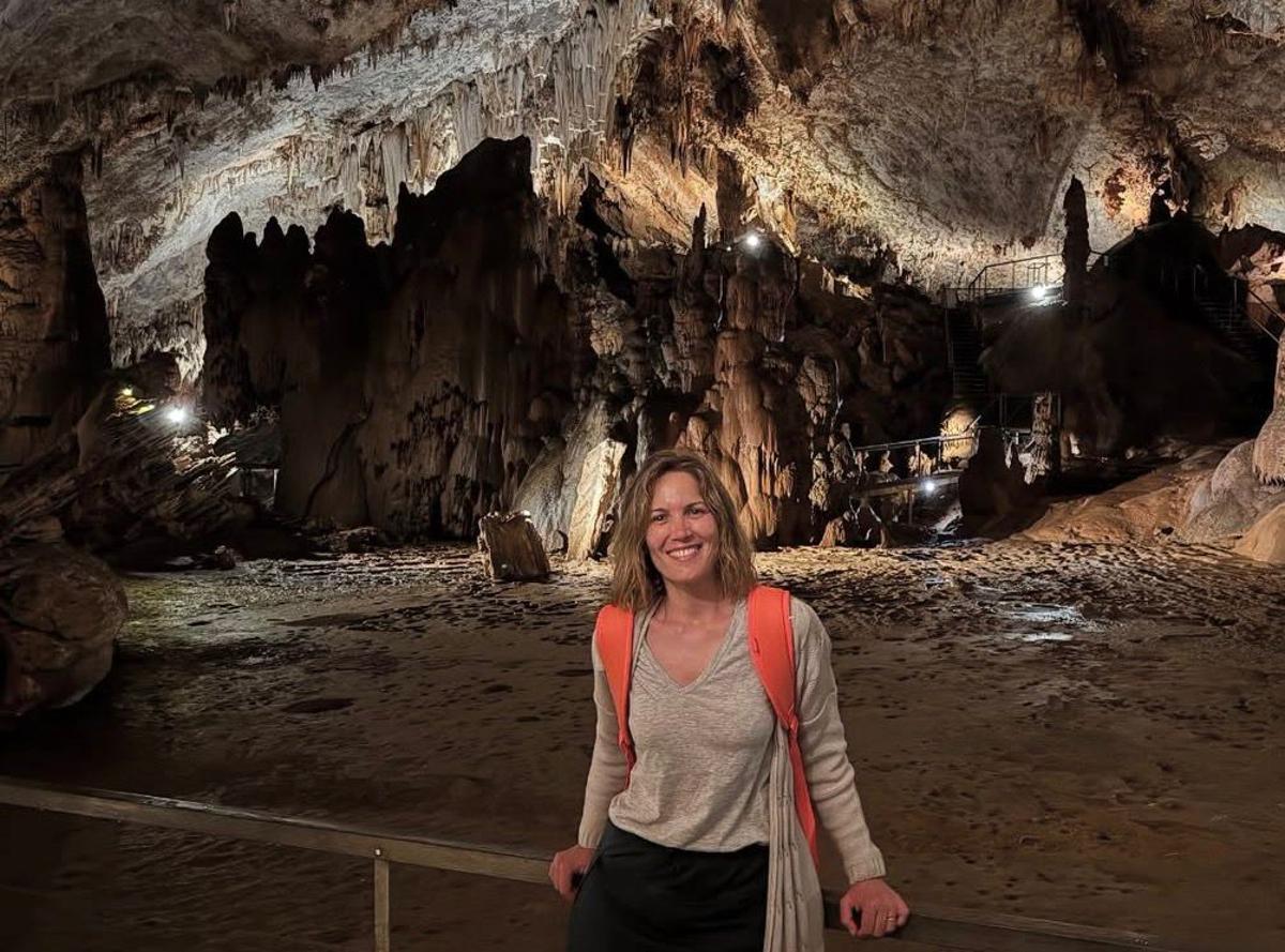 Silvia Intxaurrondo, en Karrantza Harana (Valle de Carranza)