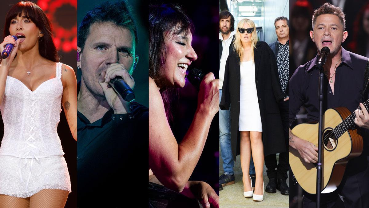 Aitana, Dani Martin, Amaral, La Oreja de Van Gogh y Alejandro Sanz, algunos de los artistas que pasarán por A Coruña este 2026.