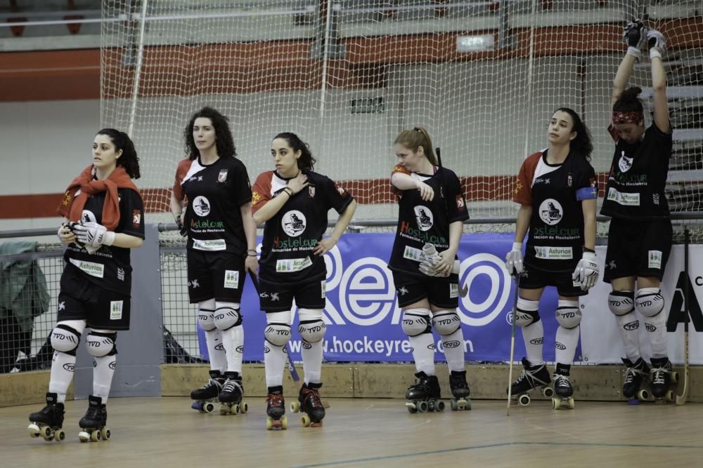 Final de la Copa de Europa de hockey en el Palacio de Deportes de La Guía.