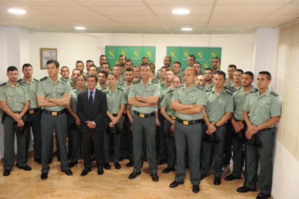 Nuevos guardias civiles de la Región de Murcia