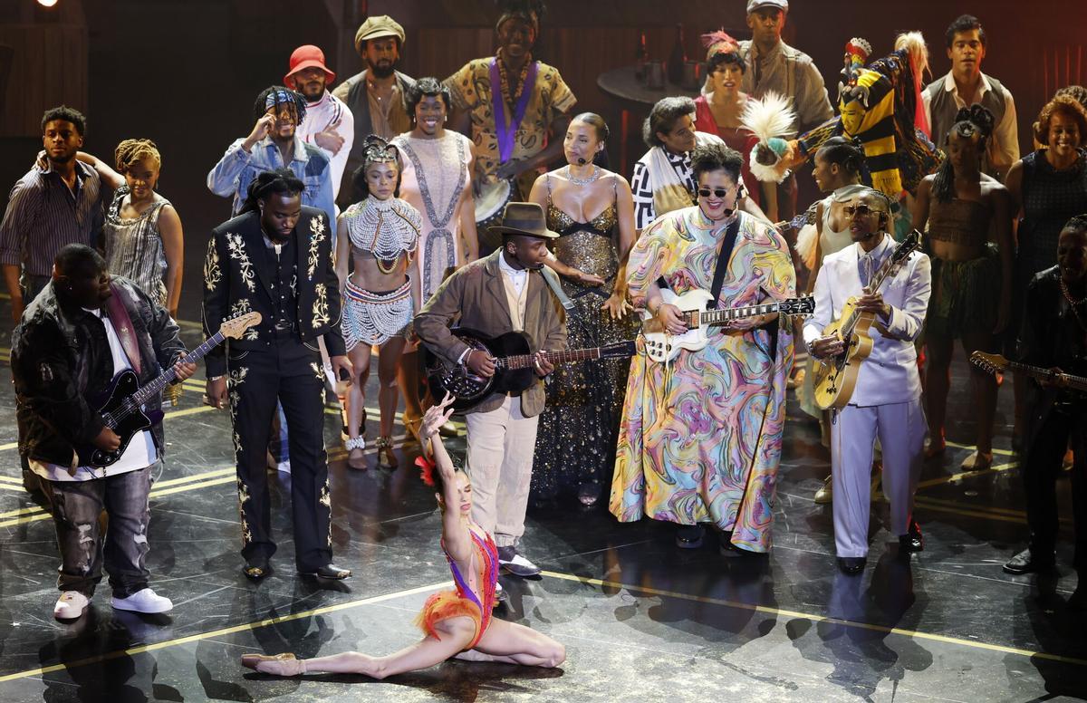 Miles Caton, durante la gala de los premios Oscar.