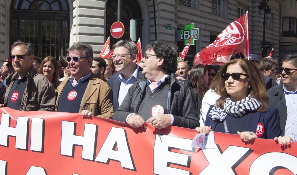 Manifestación del Día del Trabajo en València
