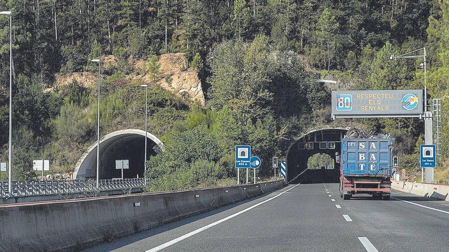 L’Eix Transversal ja registra el doble de trànsit que quan es va inaugurar