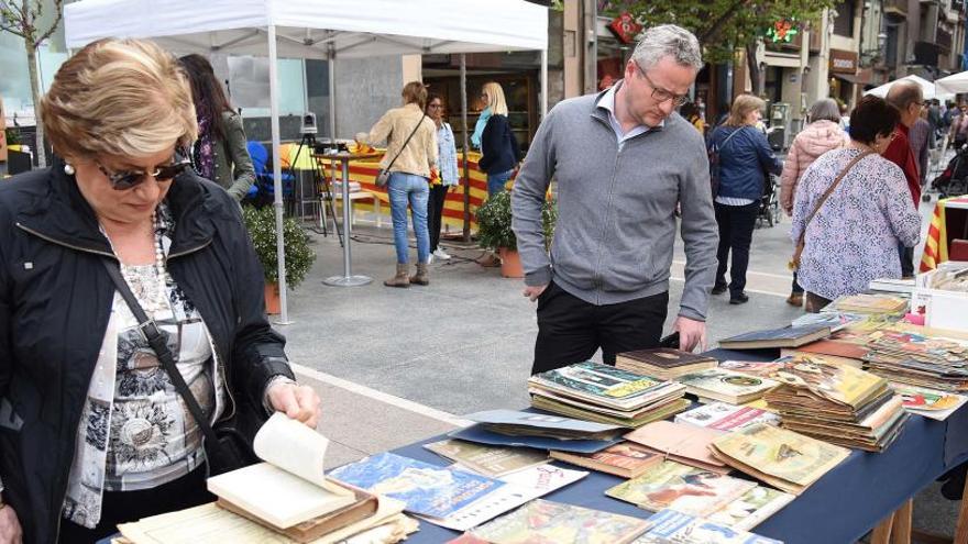 Sant Jordi a Manresa: tretze casetes repartides per la ciutat propiciaran l&#039;intercanvi de llibres