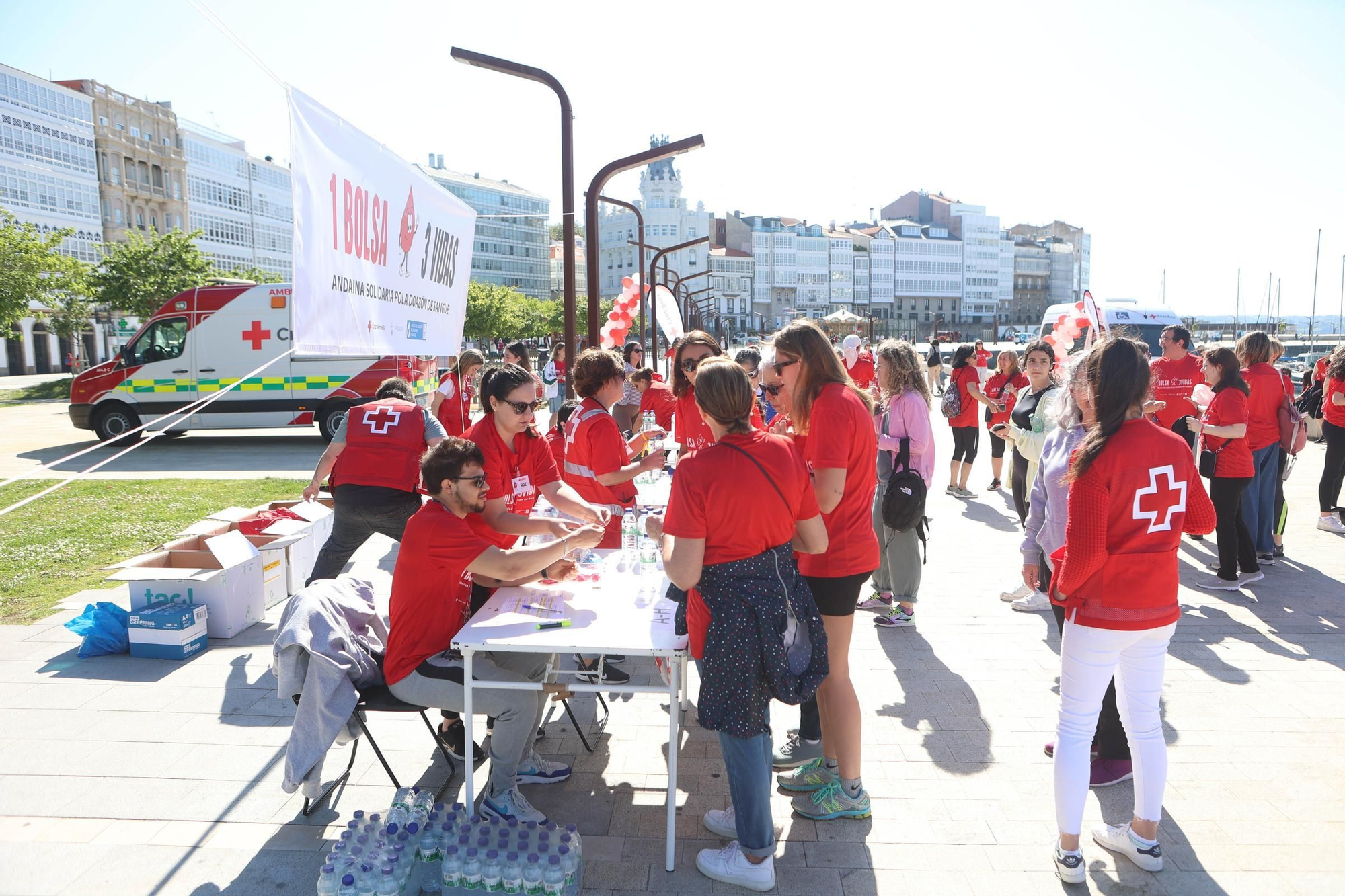 I Andaina Solidaria de Cruz Roja por la donación de sangre
