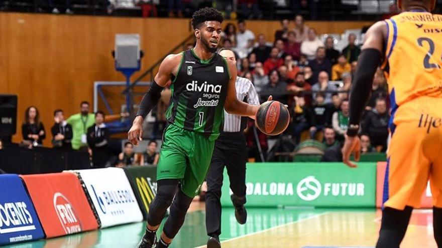 Shawn Dawson jugant amb la Penya