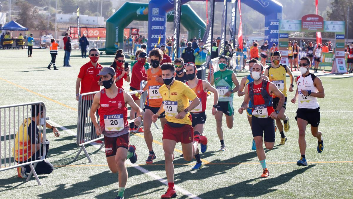 El campeonato de España absoluto de trail por comunidades se celebró en Sant Josep.