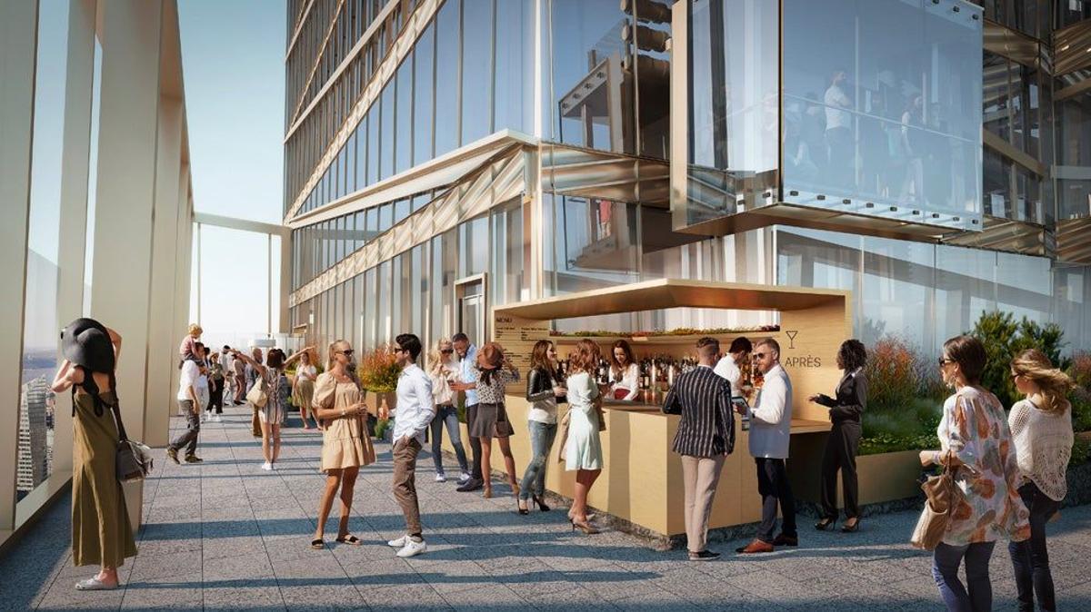 Cafetería rascacielos Manhattan Summit One Vanderbilt