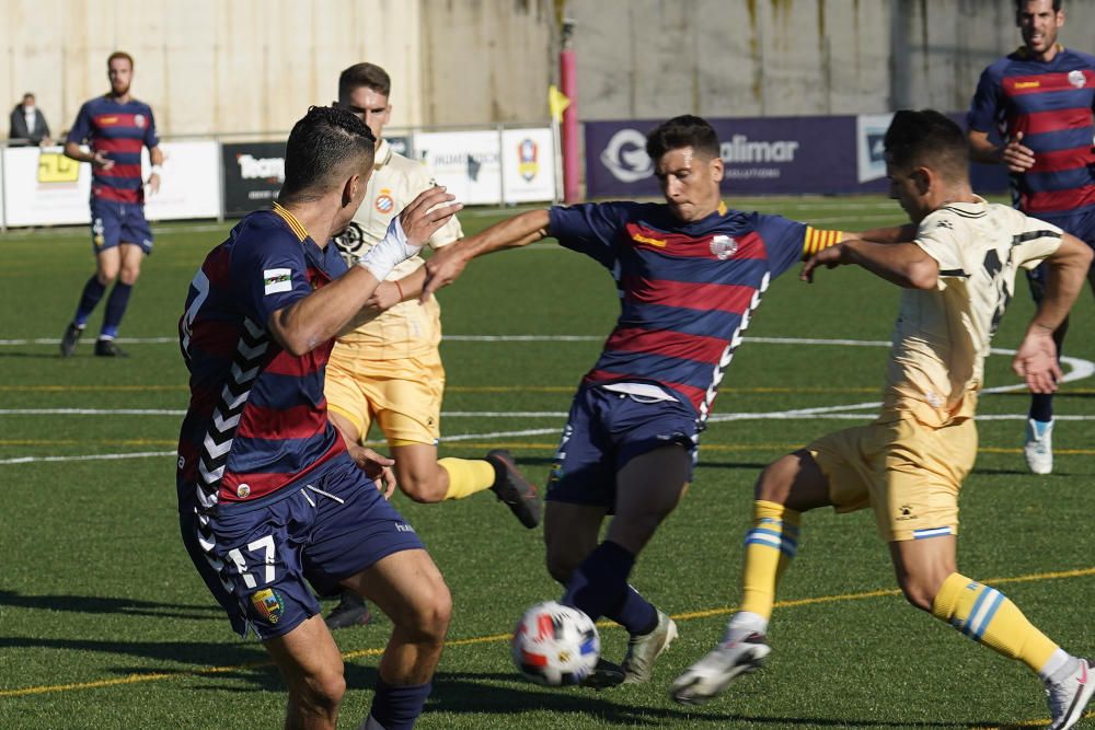 Llagostera - Espanyol B en imatges