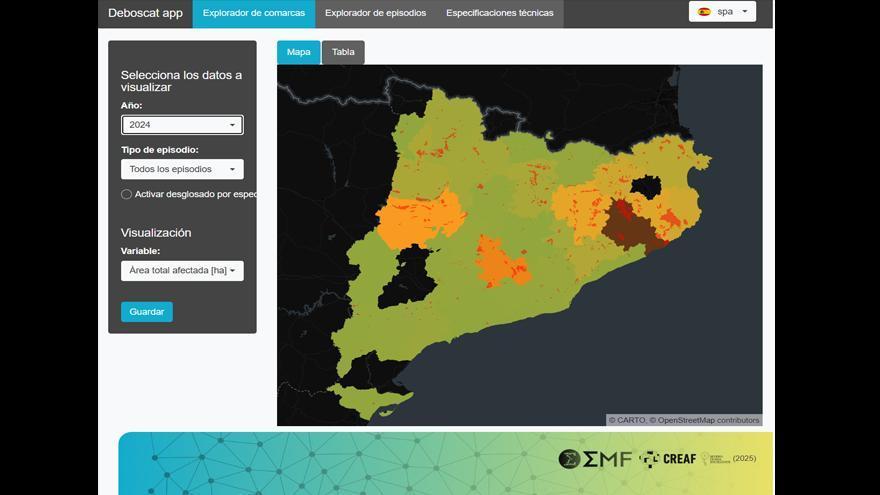 Seguimiento del Estado de los Bosques de Catalunya, DEBOSCAT
