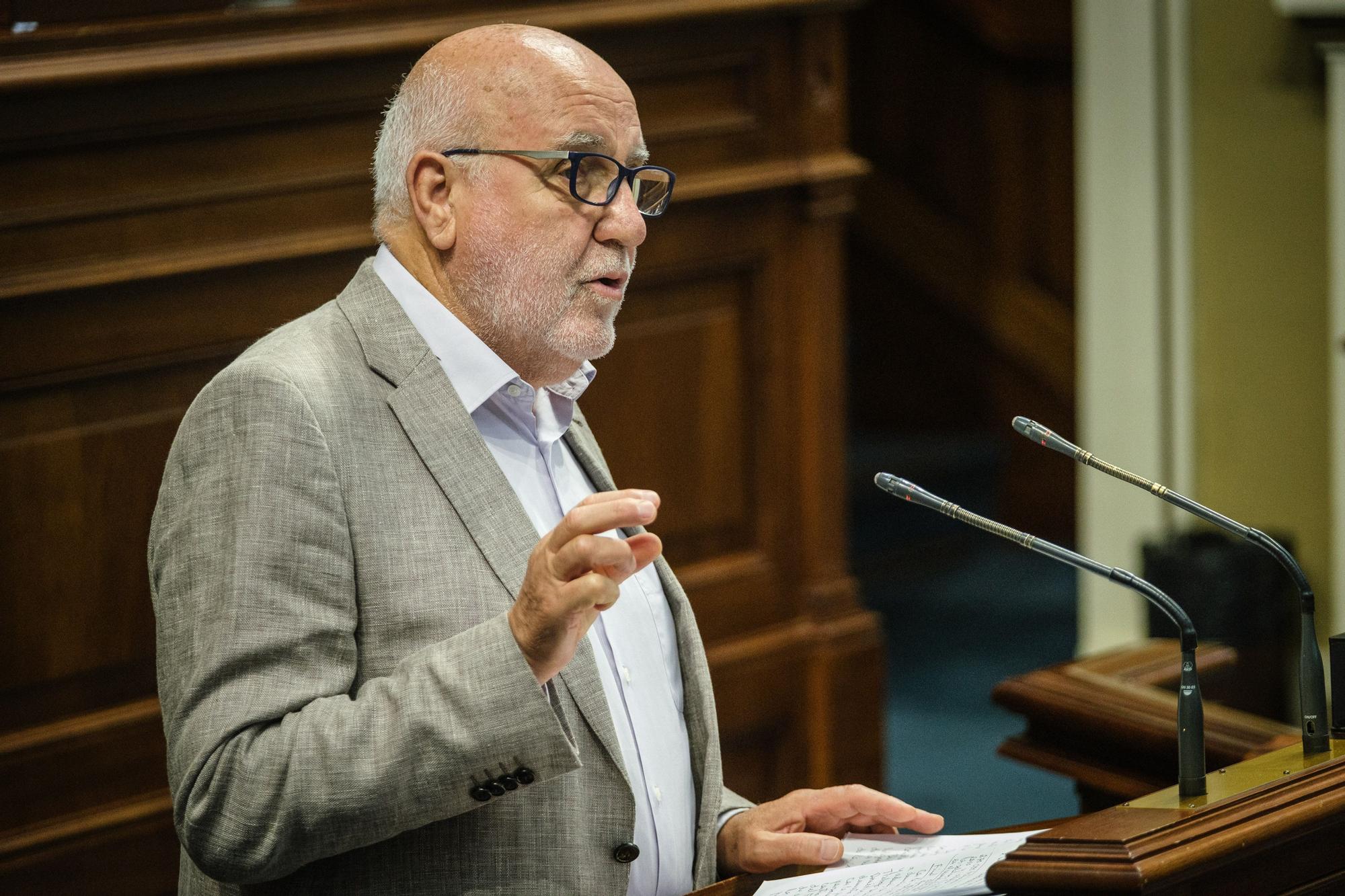 Última sesión del pleno del Parlamento de Canarias (27/07/22)