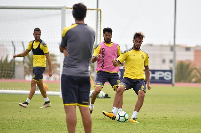 Entrenamiento de la Unión Deportiva Las Palmas