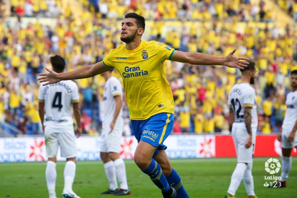 Rafa Mir, en su etapa en la UD Las Palmas.