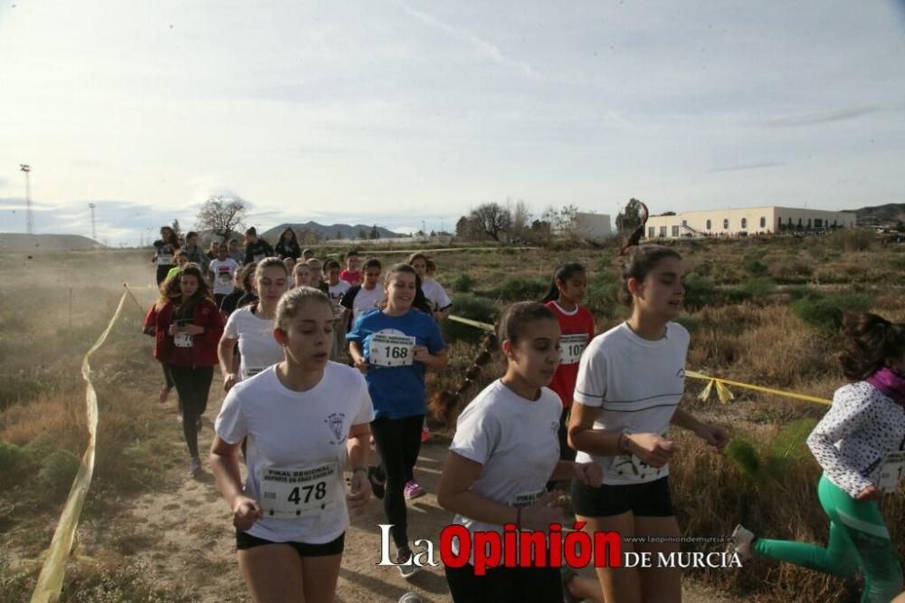 Final regional de campo a través - cadete