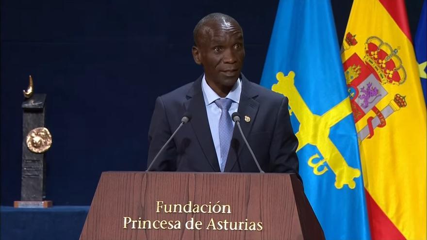 Discurso de Eliud Kipchoge, premio Princesa de Asturias de los Deportes