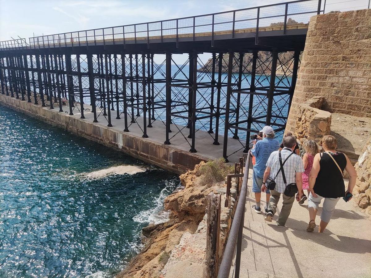 La restauración del Embarcadero de Hornillo de Águilas, en imágenes