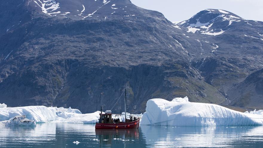 Viajar te lleva de expedición a Groenlandia.