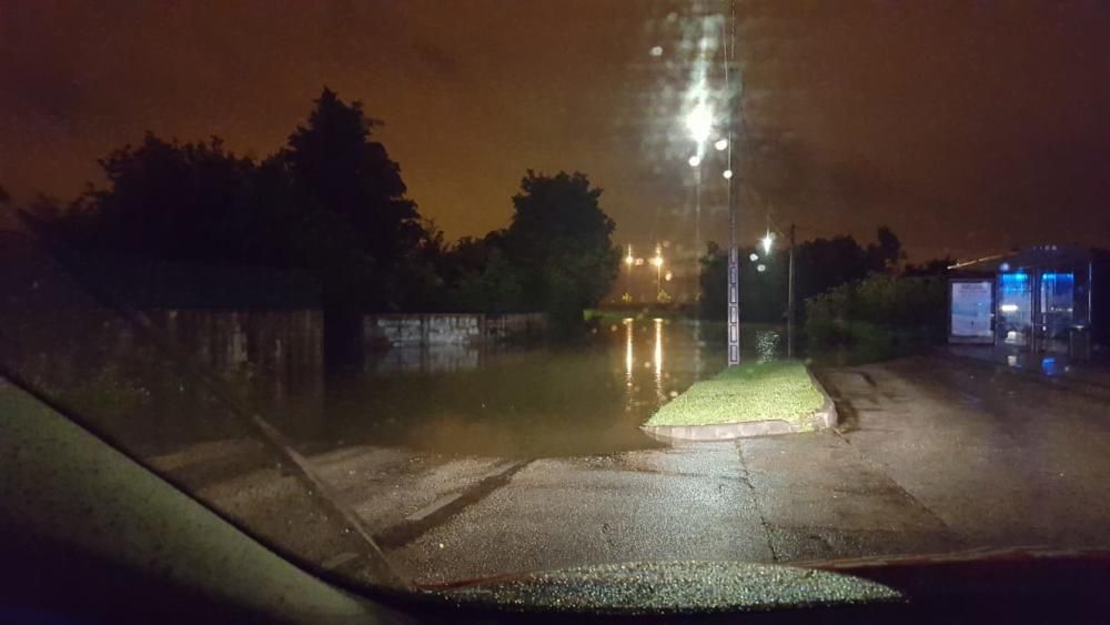 Inundaciones en Gijón