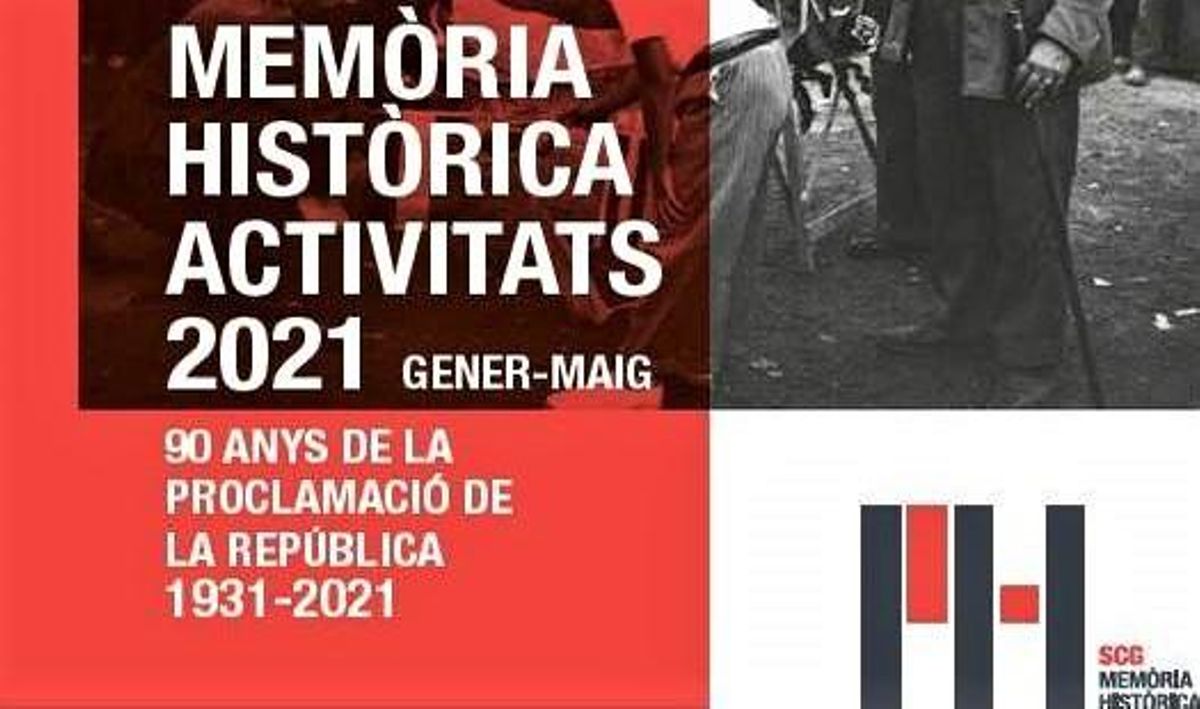 Santa Coloma commemora el 90 aniversari de la II República en la 8a edició del programa de memòria històrica Santa Coloma commemora el 90 aniversari de la II República en la 8a edició del programa de memòria històrica