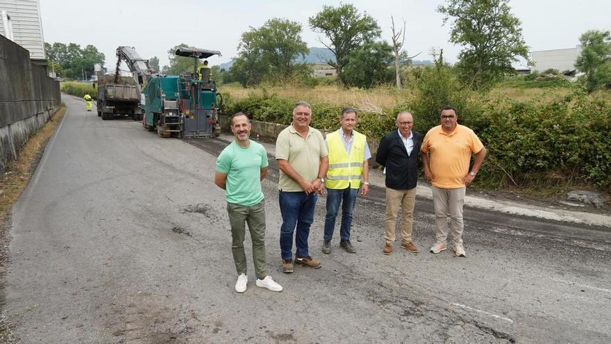 Siero pone en marcha las obras en el vial de la glorieta de la Central Lechera a la carretera de Viella y supera los 15 millones en inversiones de mejora de su red viaria en una década