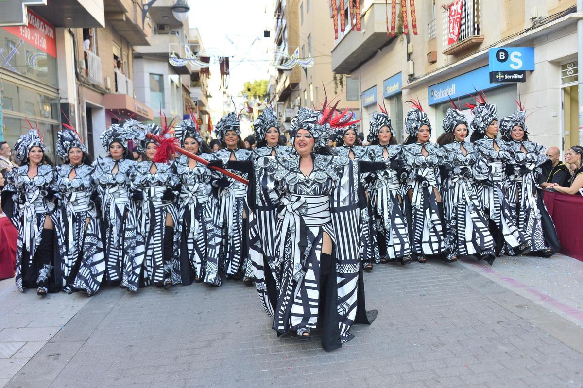 Elda, Fiestas de Moros y Cristianos. Entrada Mora