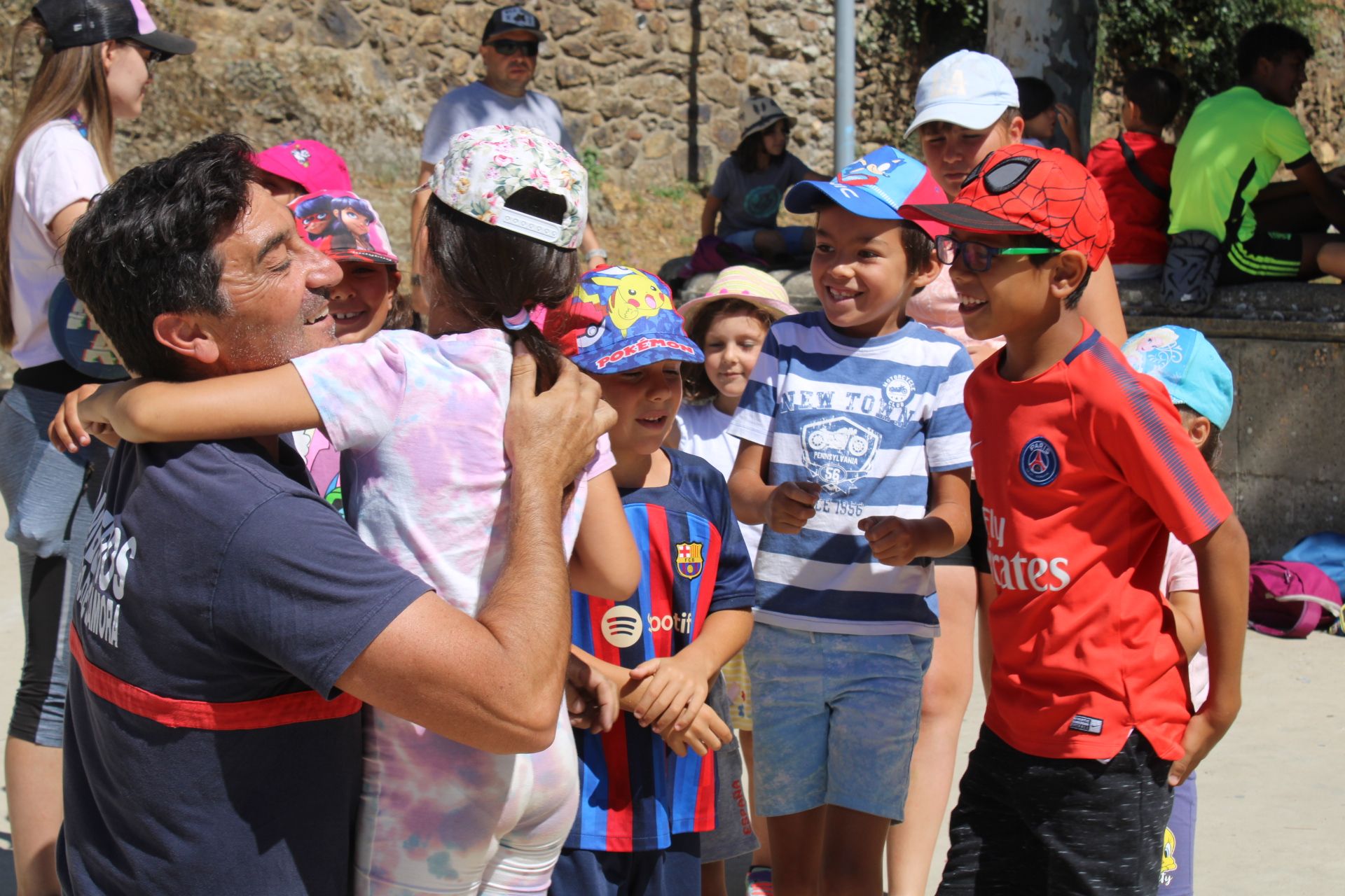 GALERÍA | Los niños de Mombuey, bomberos por un día