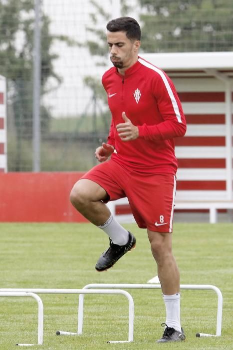 Entrenamiento del Sporting