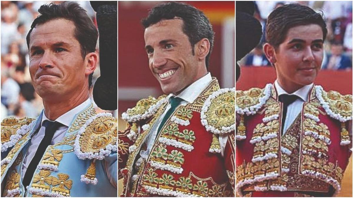 Daniel Luque, David de Miranda y Manuel Román, cartel de hoy domingo en la Feria de Córdoba.