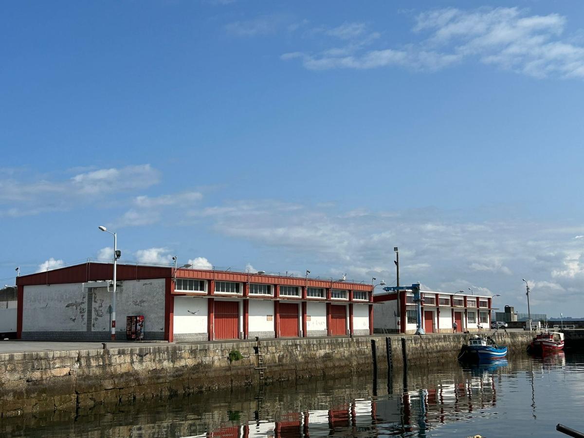 Vista general de la Lonja de Sada