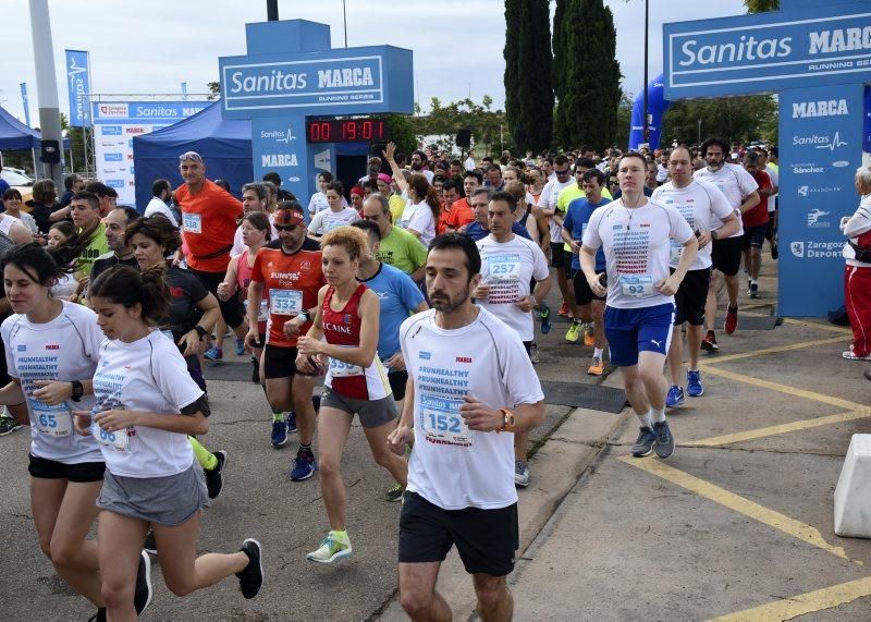 Carrera "Sanitas Marca Running Series" en Zaragoza