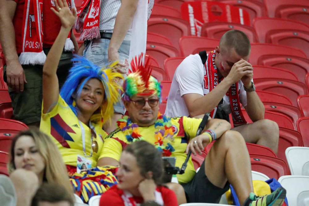 Mundial de Rusia: Polonia-Colombia