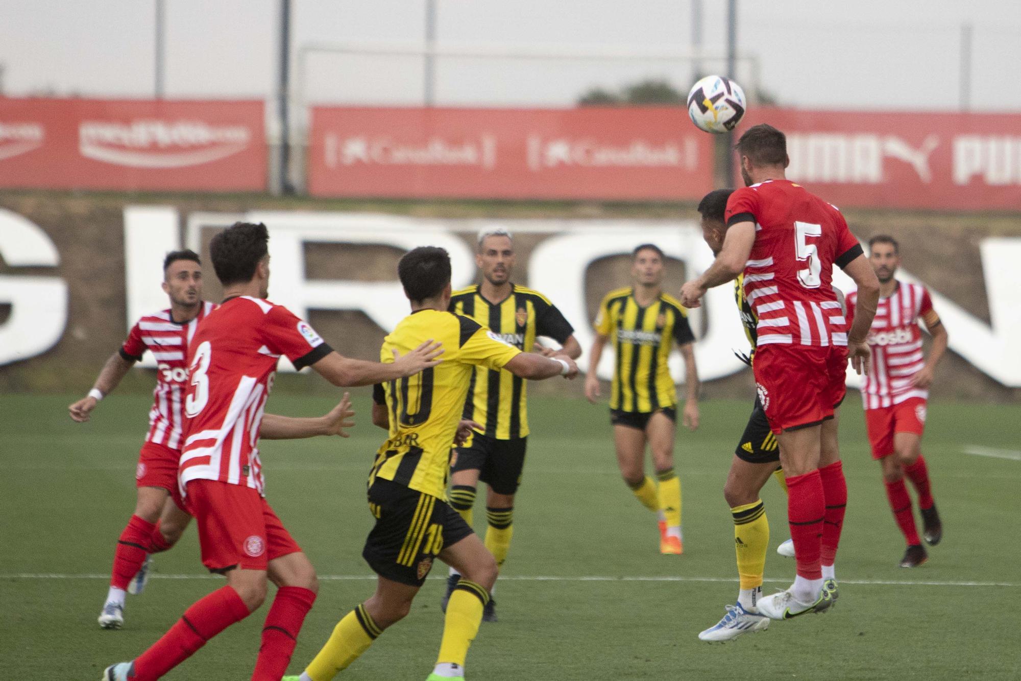 Les imatges del Girona - Saragossa