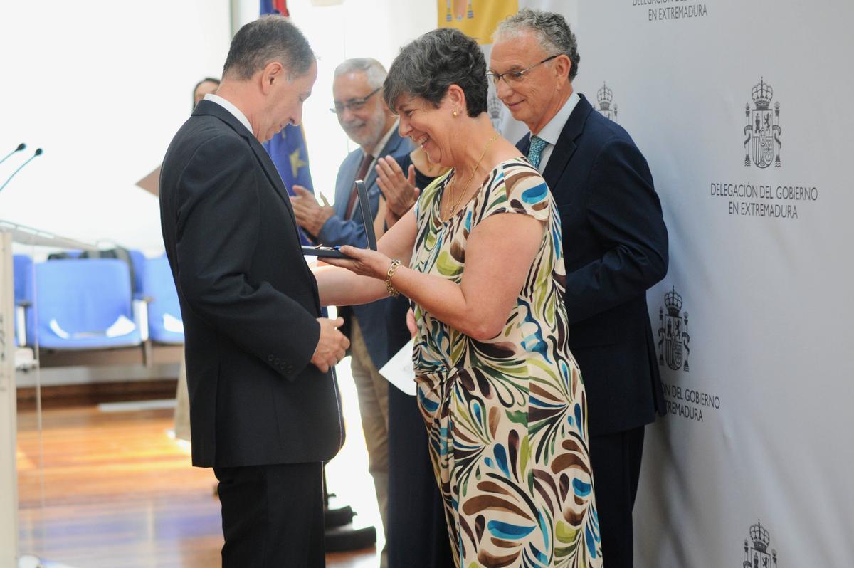 Las imágenes de la entrega de la Medalla al Mérito de la Protección Civil