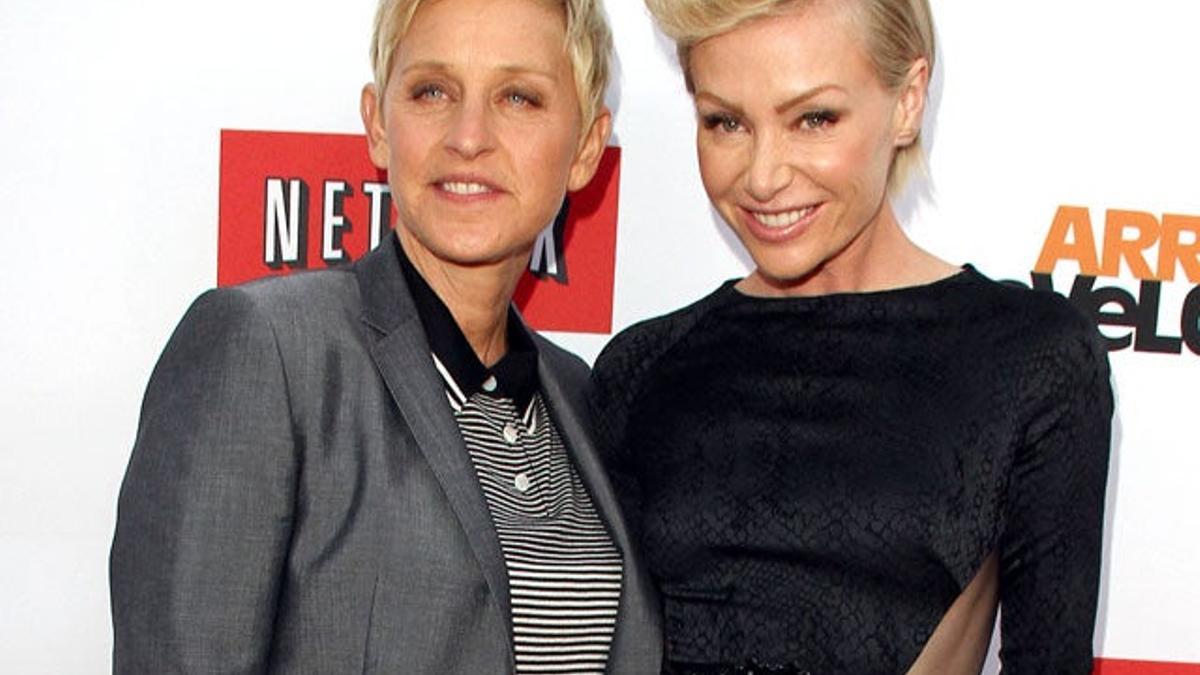 Ellen DeGeneres y Portia