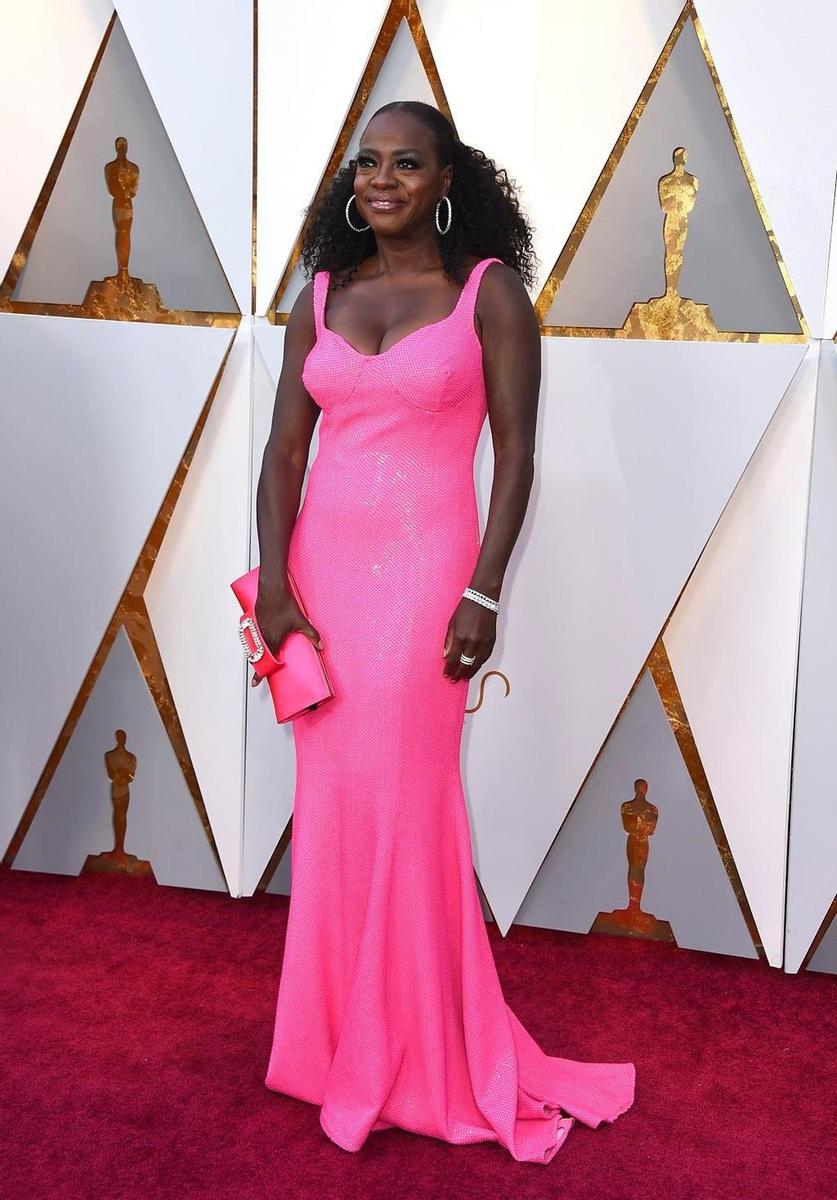 Viola Davis en los Oscar 2018