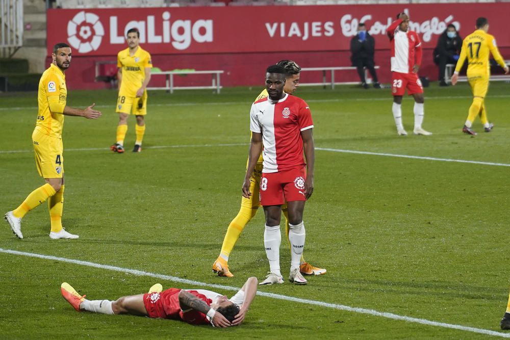 Girona - Màlaga en imatges