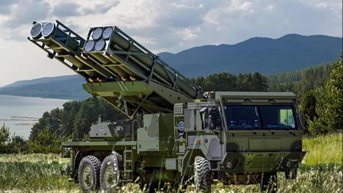 Lanzacohetes PULS de la firma israelí Elbit Systems