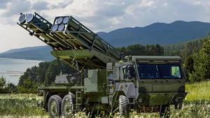 Lanzacohetes PULS de la firma israelí Elbit Systems