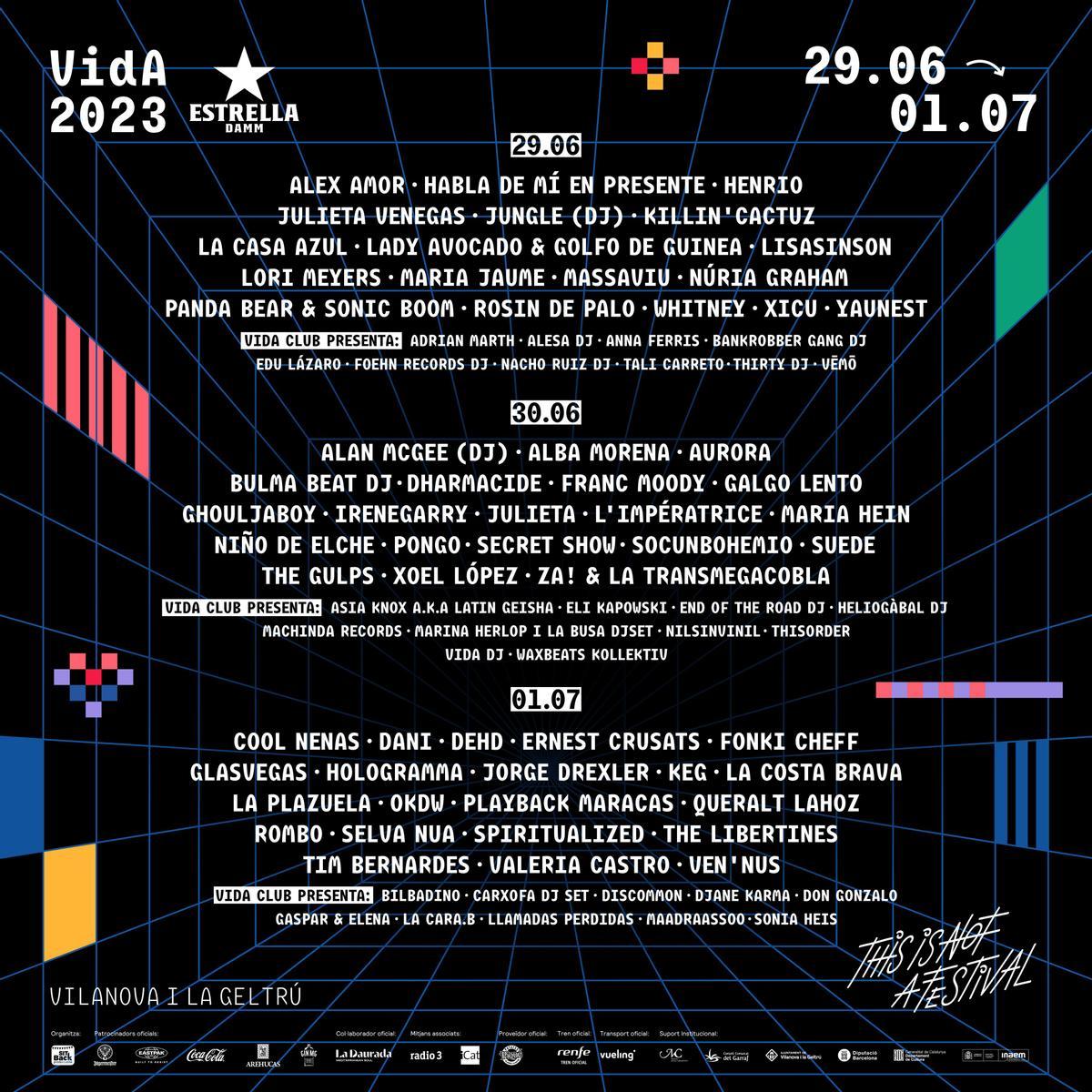 El Vida Festival completa el seu cartell amb Glasvegas, Jungle, Pongo i Maria Jaume