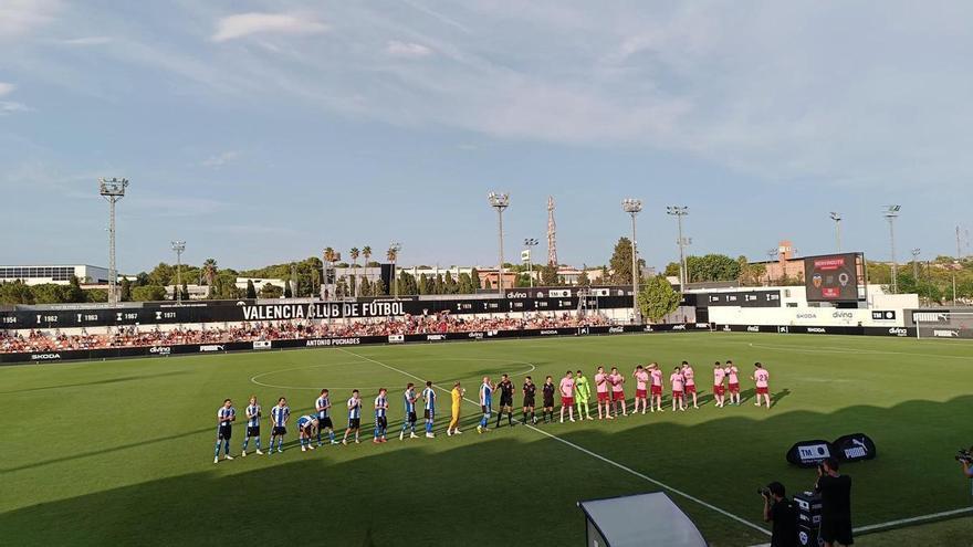 El Valencia disputa un amistoso ante el Hércules
