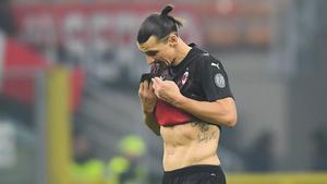 Soccer Football - Serie A - AC Milan v Sampdoria - San Siro, Milan, Italy - January 6, 2020  AC Milan’s Zlatan Ibrahimovic after the match  REUTERS/Daniele Mascolo