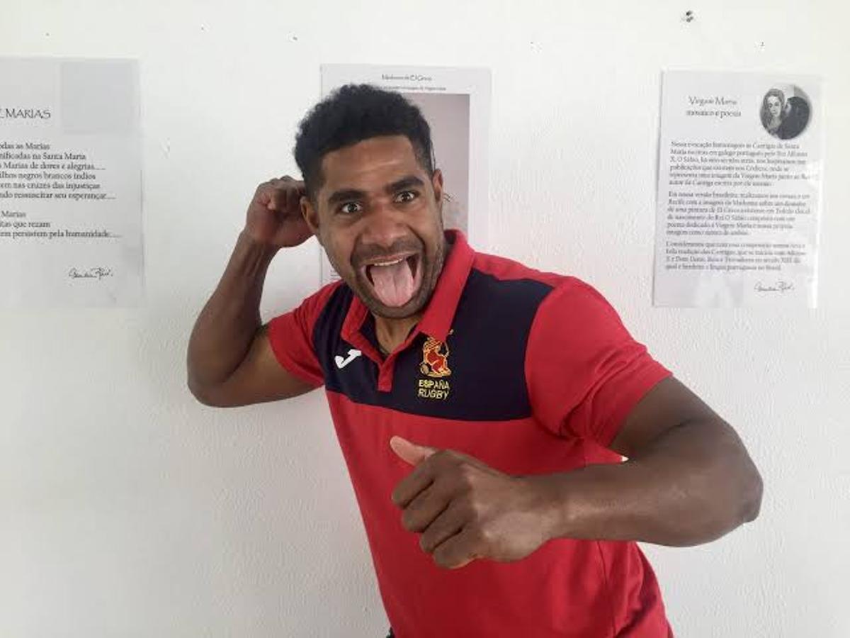 Surumi, en una imagen oficial de la Federación Española de Rugby.