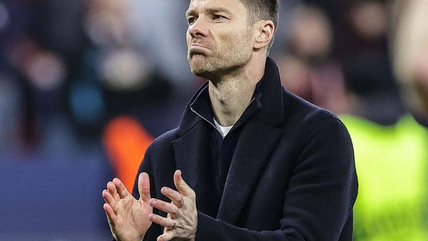 Xabi Alonso durante un encuentro con el Bayer Leverkusen. | EFE